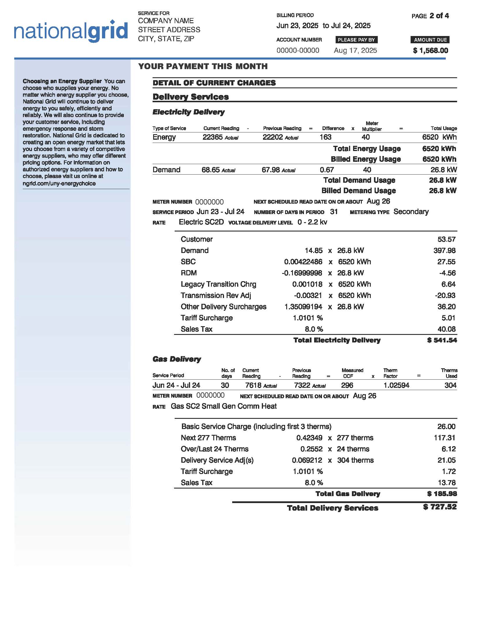 Budget Electric Bill - Page 2