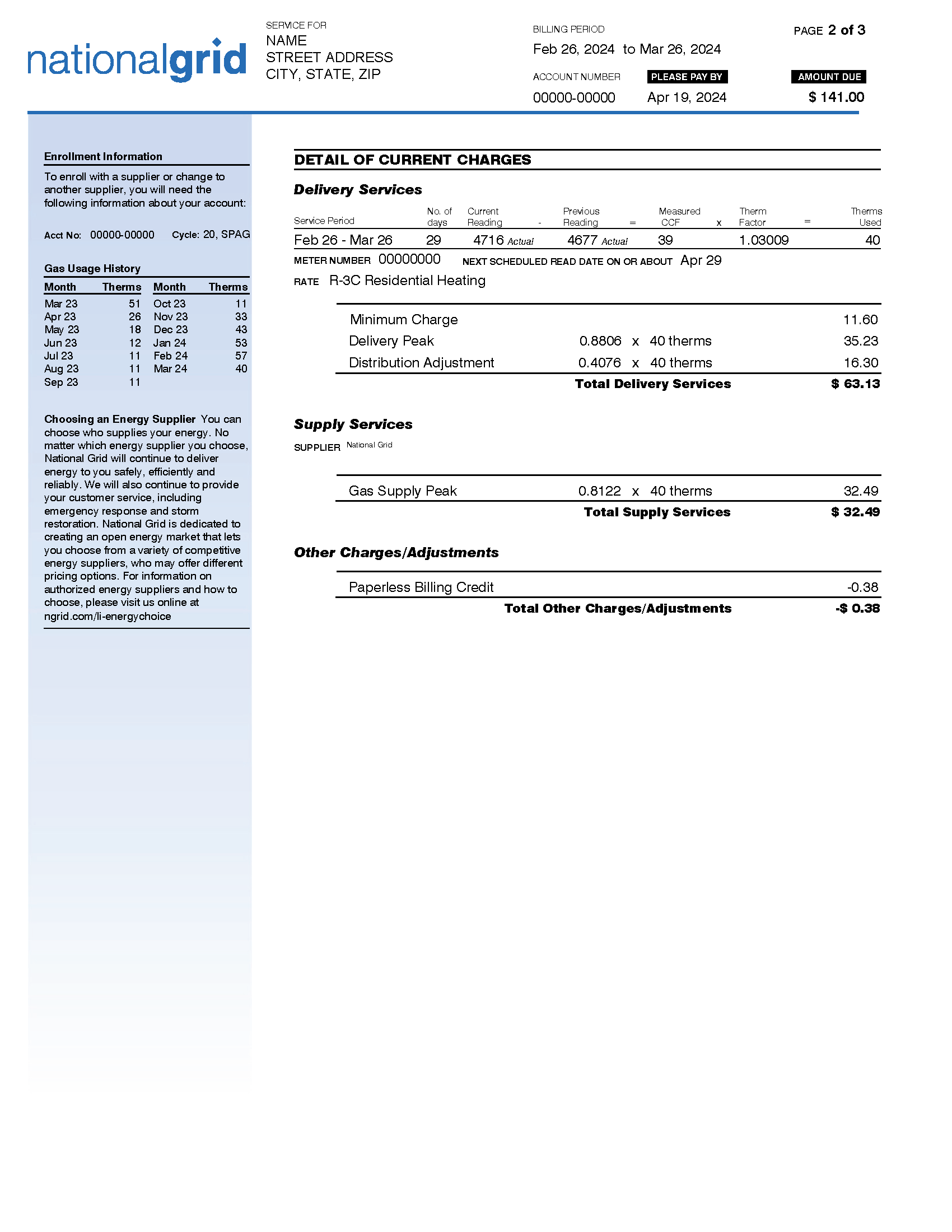 Budget Bill - Page 2