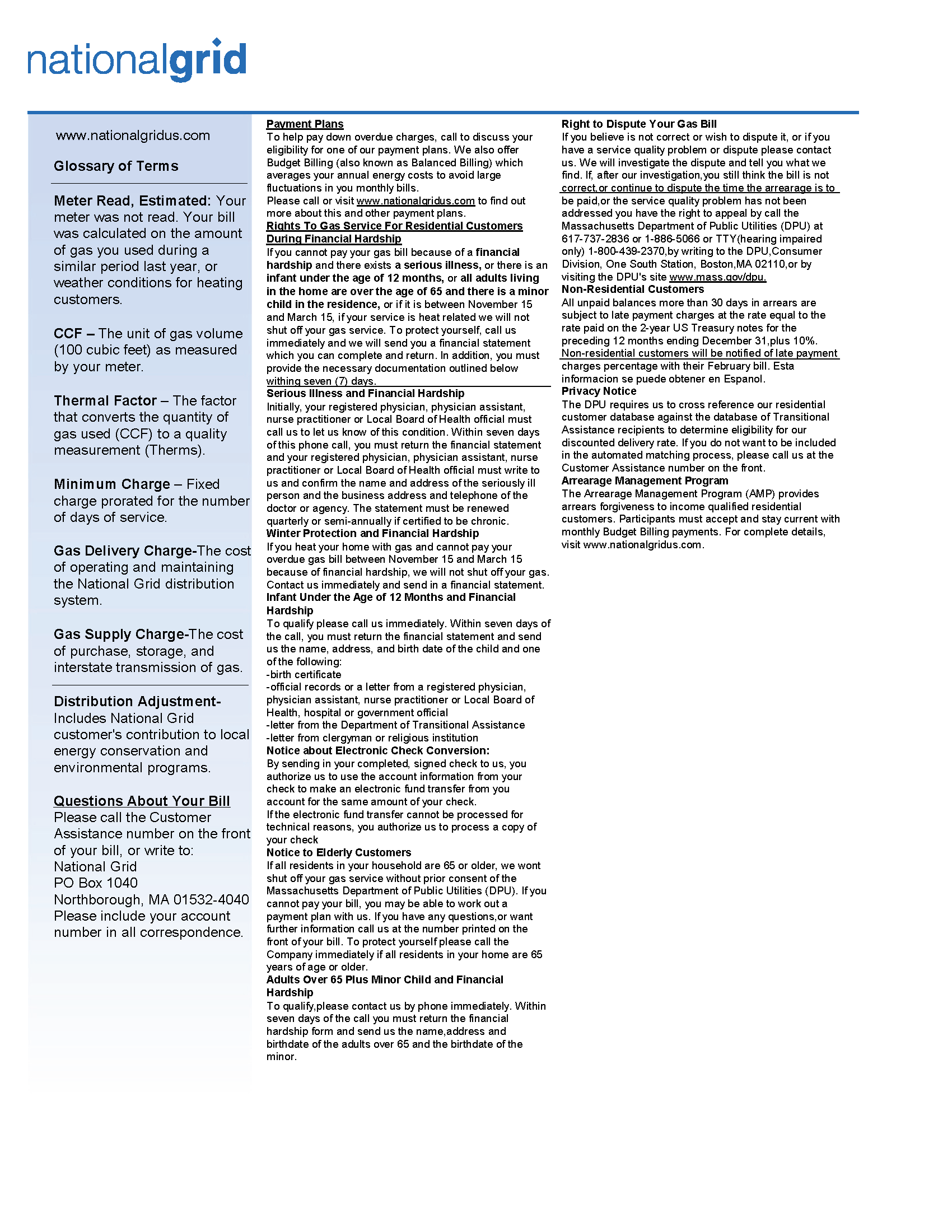 Payment Agreement Bill - Page 3