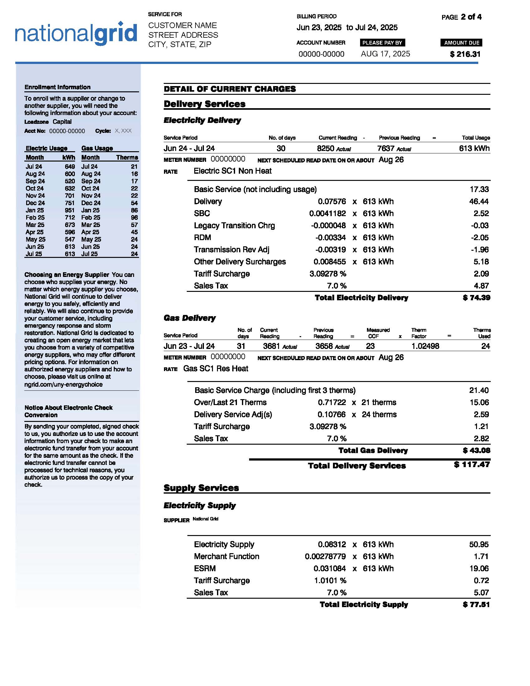 Payment Agreement Bill - Page 2